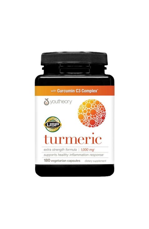 Turmeric Extra Strength 1000mg Muscle Joint Support Supplement 180 Veg Capsules