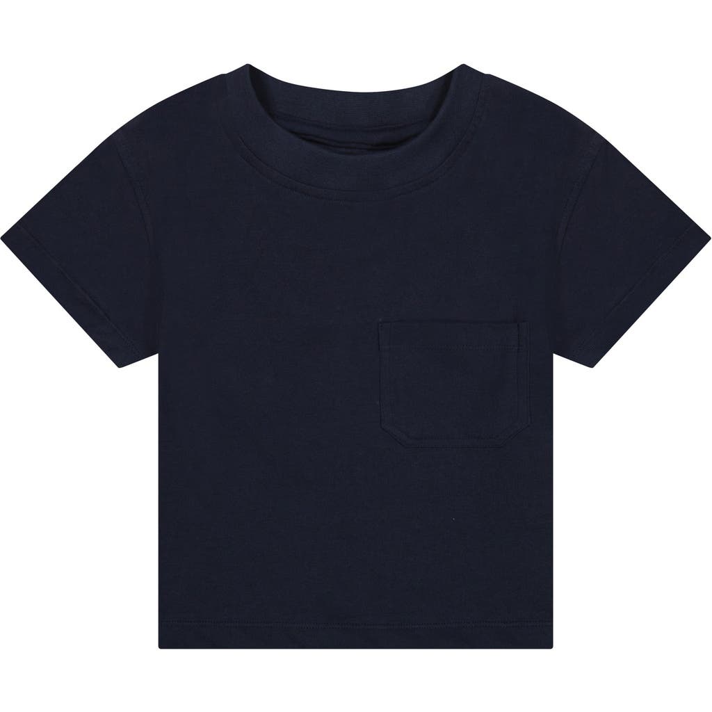 Dl1961 Kids' Short Sleeve Tee In Blue