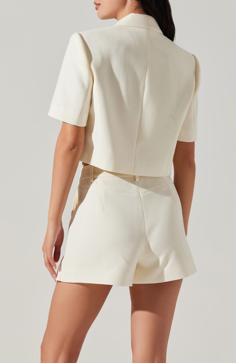 ASTR the Label Siarah Short Sleeve Crop Jacket, Alternate, color, 