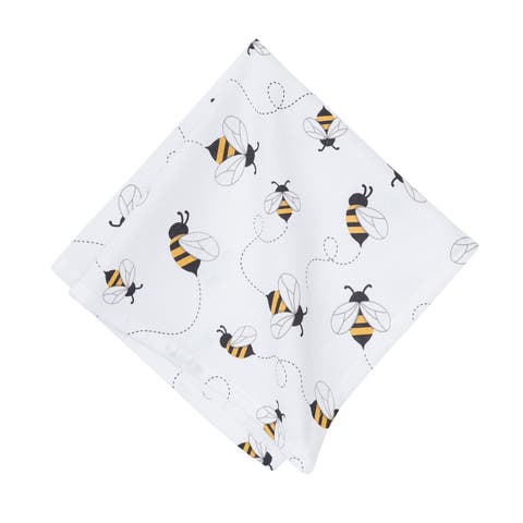 Honey Bee Cloth Napkin, Set of 6