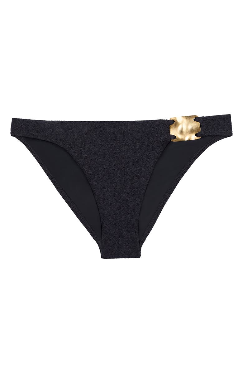 ViX Paula Hermanny FIirenze Cleo Bikini Bottoms, Alternate, color, Black
