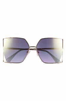 Dawn 61mm Square Sunglasses