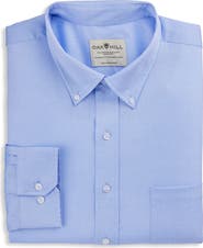 Oak Hill by DXL Pinpoint Oxford Dress Shirt