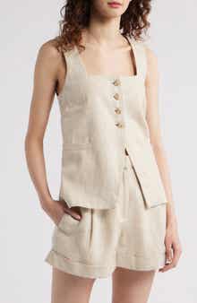 Faithfull the Brand Jackie Linen Vest