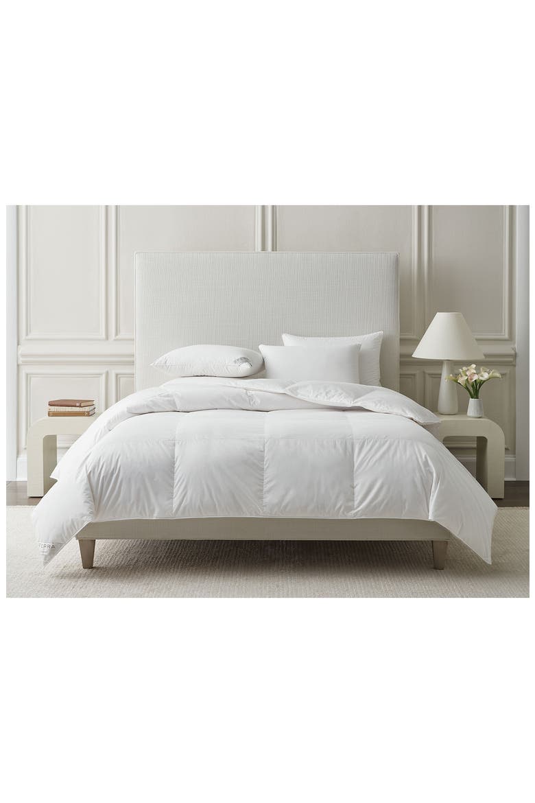 Somerset 700-Fill-Power Down Comforter, Alternate, color, WHITE