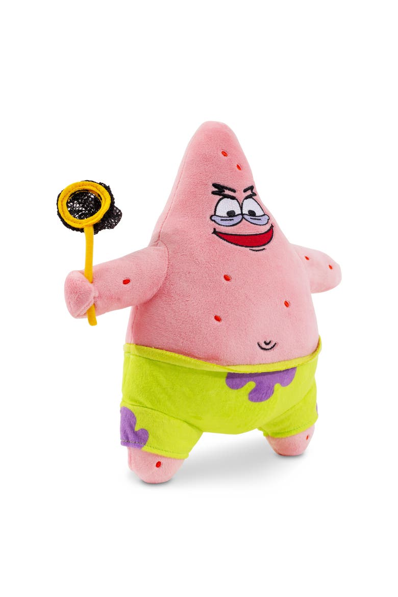 Nickelodeon SpongeBob SquarePants Patrick Star Jellyfishing 10-Inch Plush Toy, Alternate, color, Multi-Color