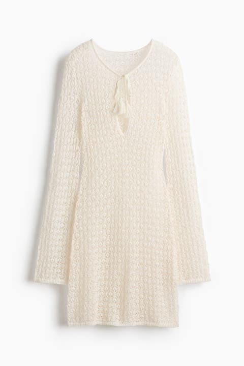 Crochet-look Beach Dress