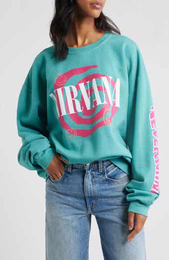Merch Traffic Nirvana Snake Swirl Sweatshirt