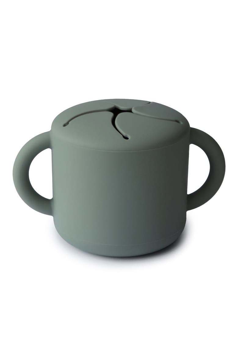 Silicone Snack Cup, Main, color, DRIED THYME