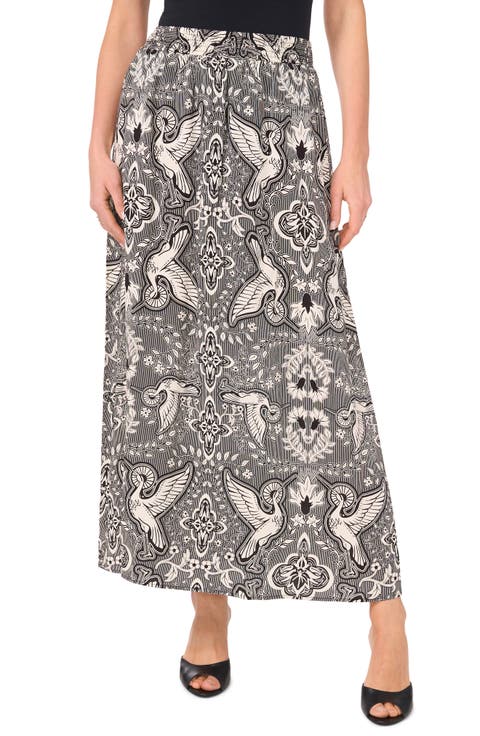A-Line Midi Skirt