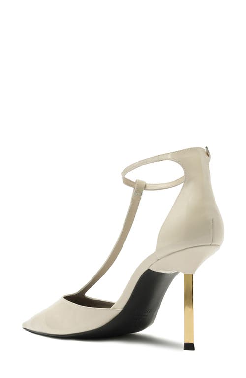 Schutz Allure Pointed Toe T-strap Pump