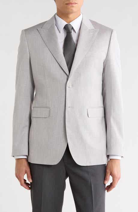 Tahari Slim Fit Textured Blazer