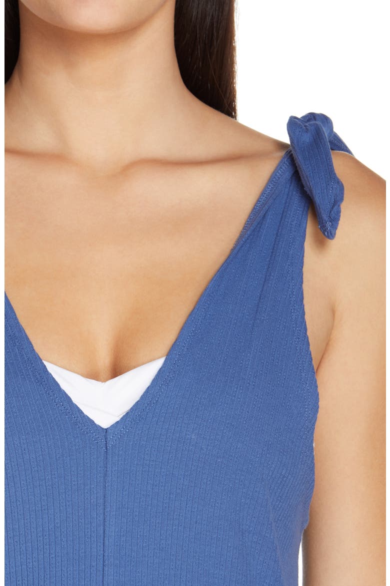 Rib Cover Up Jumpsuit, Alternate, color, BLUE CANAL