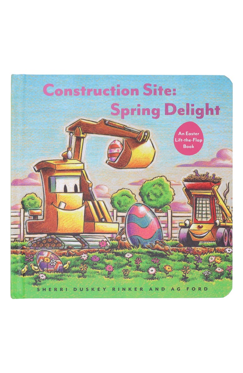 Chronicle Books 'Construction Site: Spring Delight' Book, Main, color, Multi