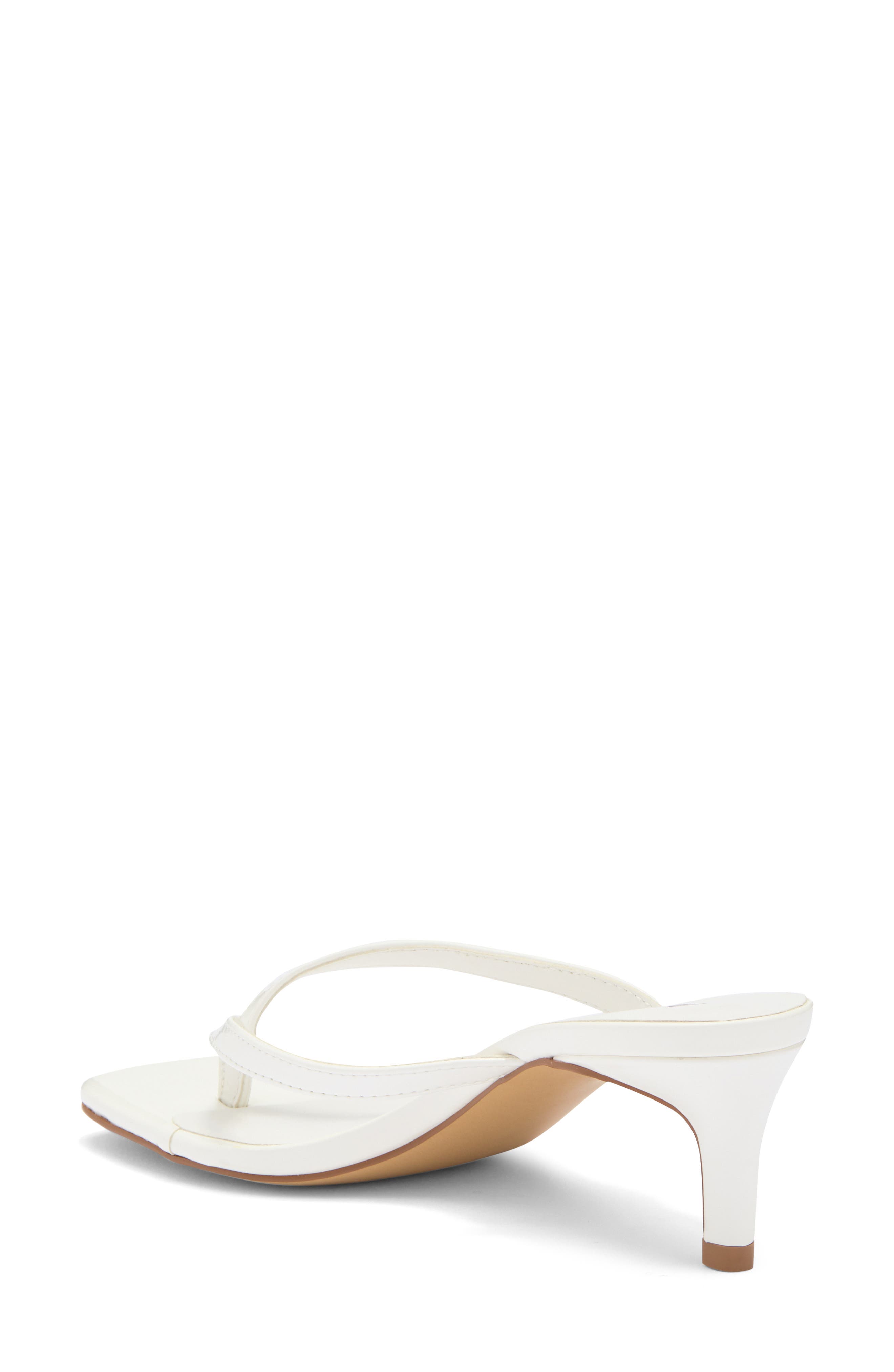 Tina Kitten Heel Sandal, Alternate, color, WHITE BLANC