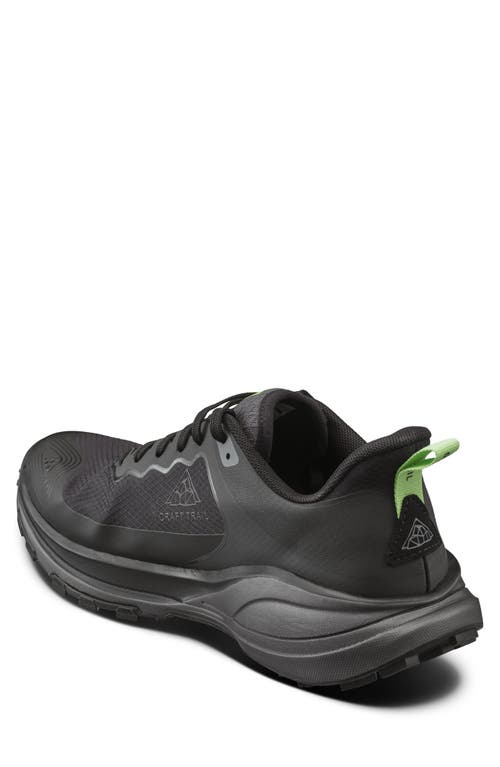 Craft Pure Trail X Running Shoe In Black