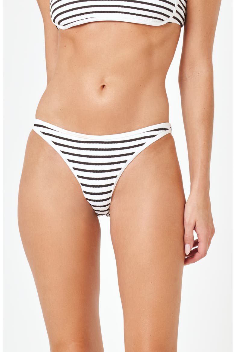Suzi Textured Stripe Bikini Bottoms, Main, color, SAIL ALONG STRIPE