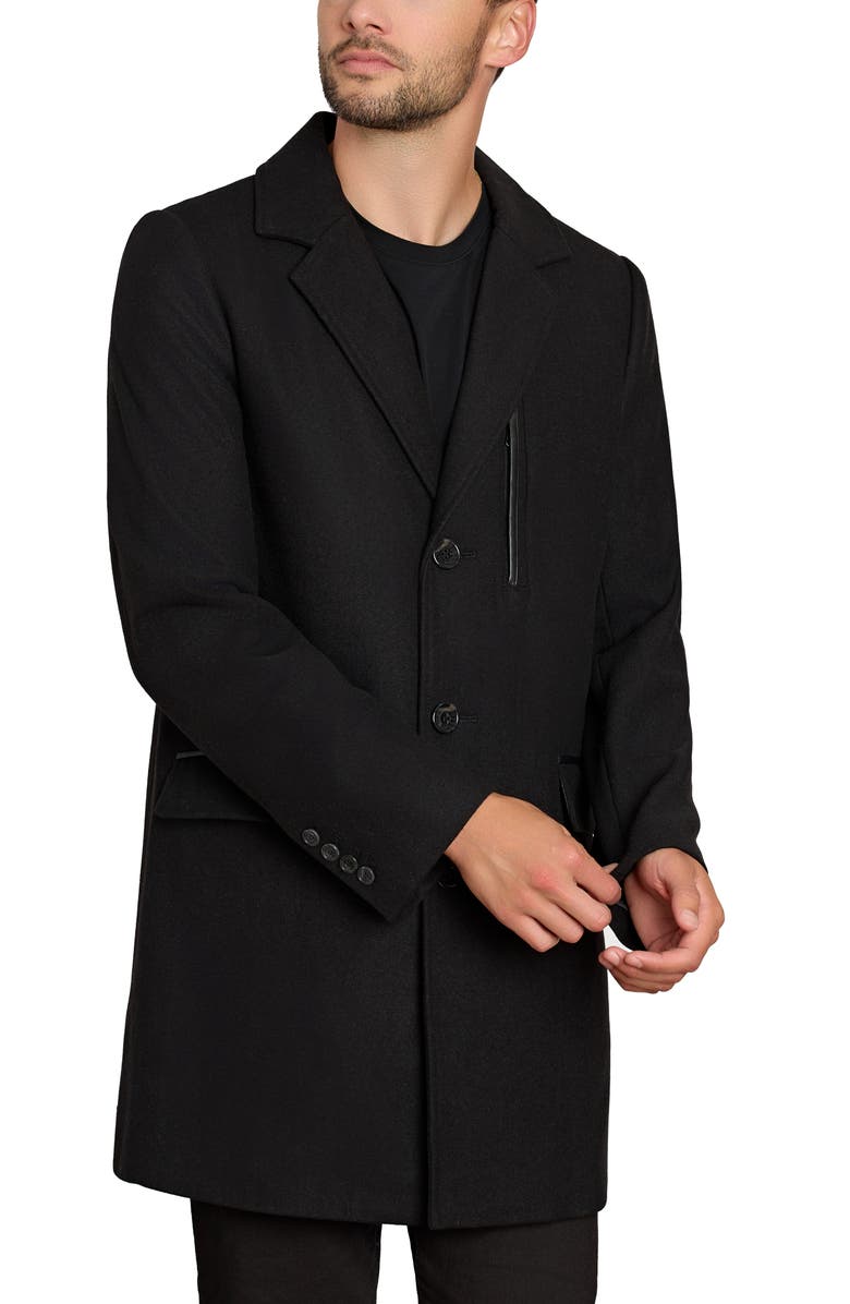 Sam Edelman Wool Blend Coat, Alternate, color, 