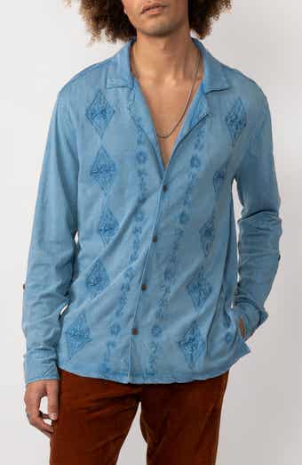 Raga Embroidered Button-Up Shirt