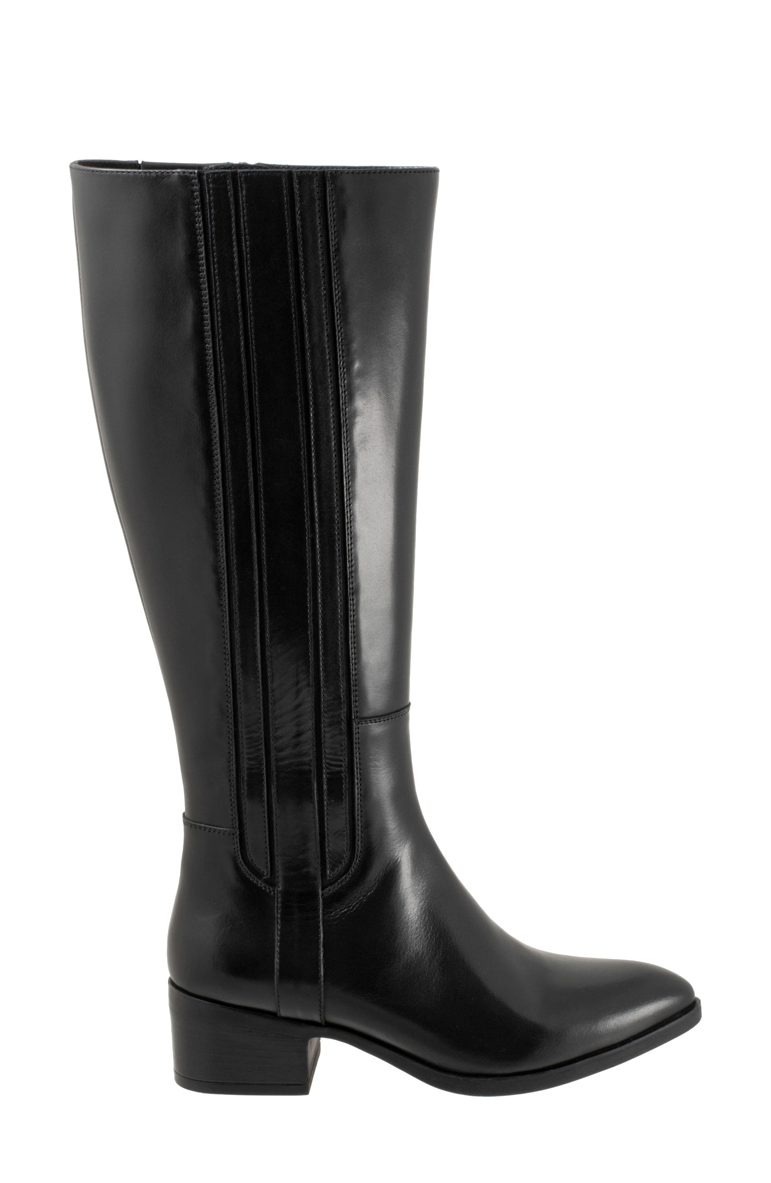 SoftWalk<sup>®</sup> Lafayette Knee High Boot, Alternate, color, Black