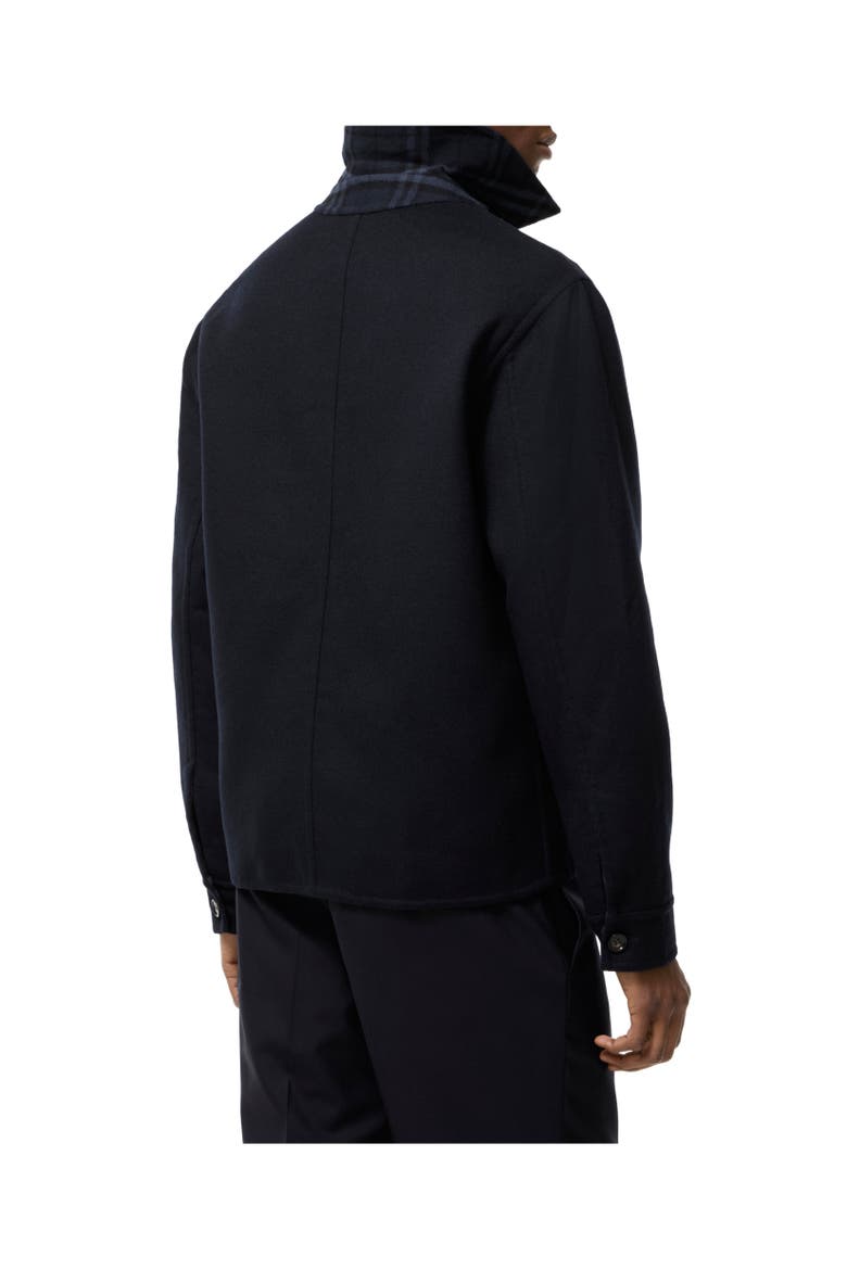 Wool Thorn Overshirt, Alternate, color, Navy