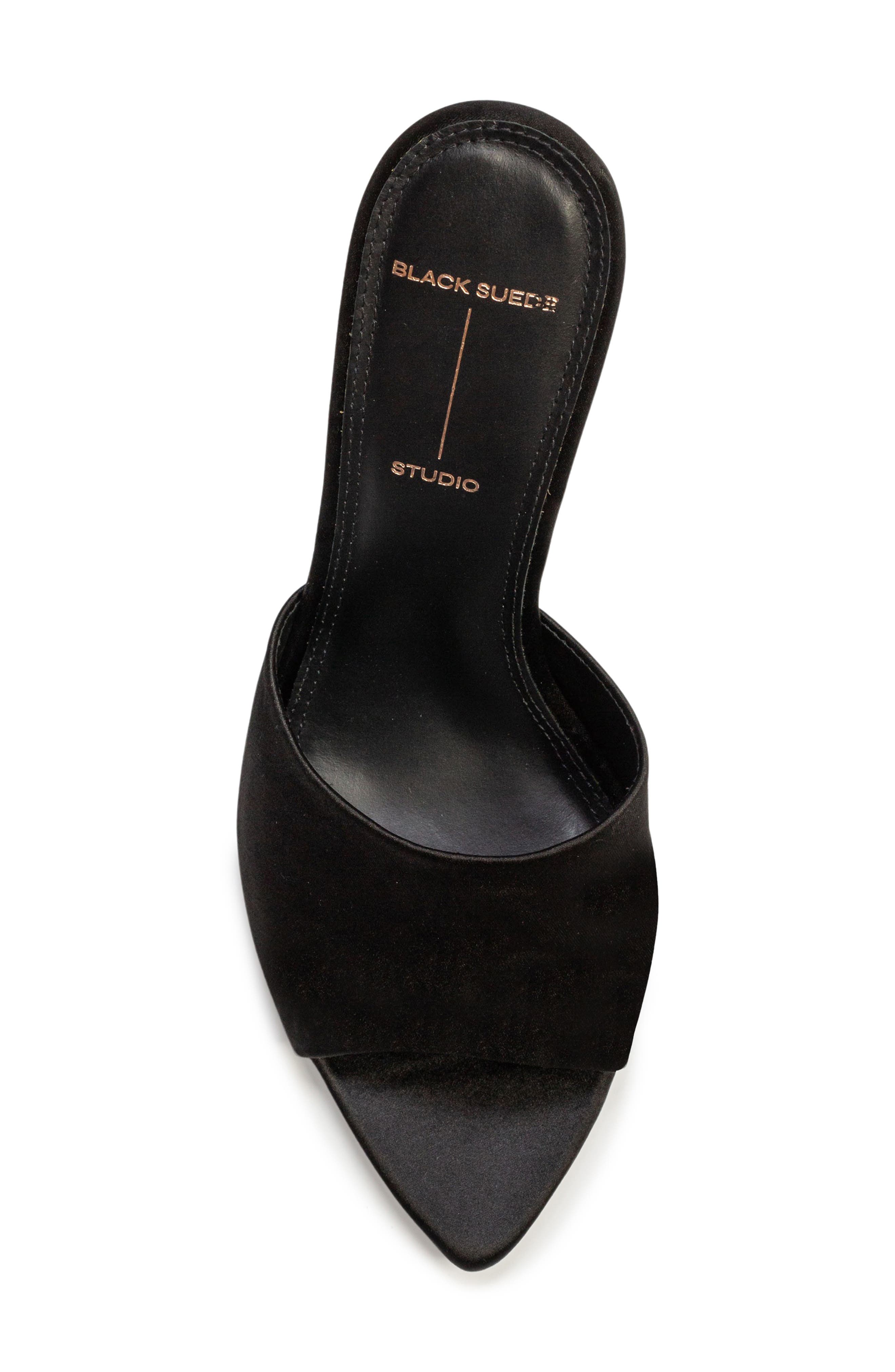 BLACK SUEDE STUDIO Junie Sandal, Alternate, color, 