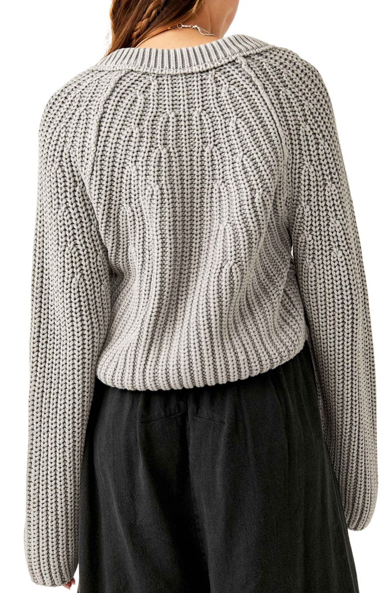 Free People Sweet Nothing Cotton Cardigan, Alternate, color,