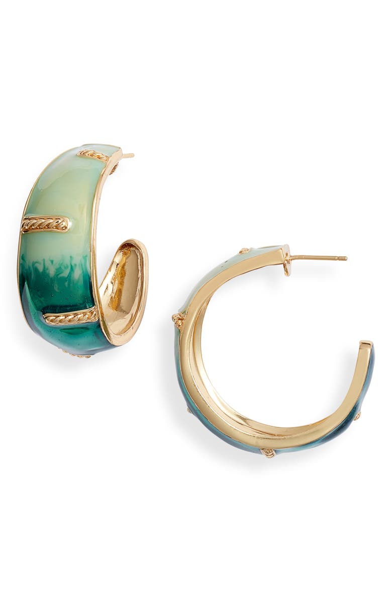 Gas Bijoux Idra Hoop Earrings, Main, color, 