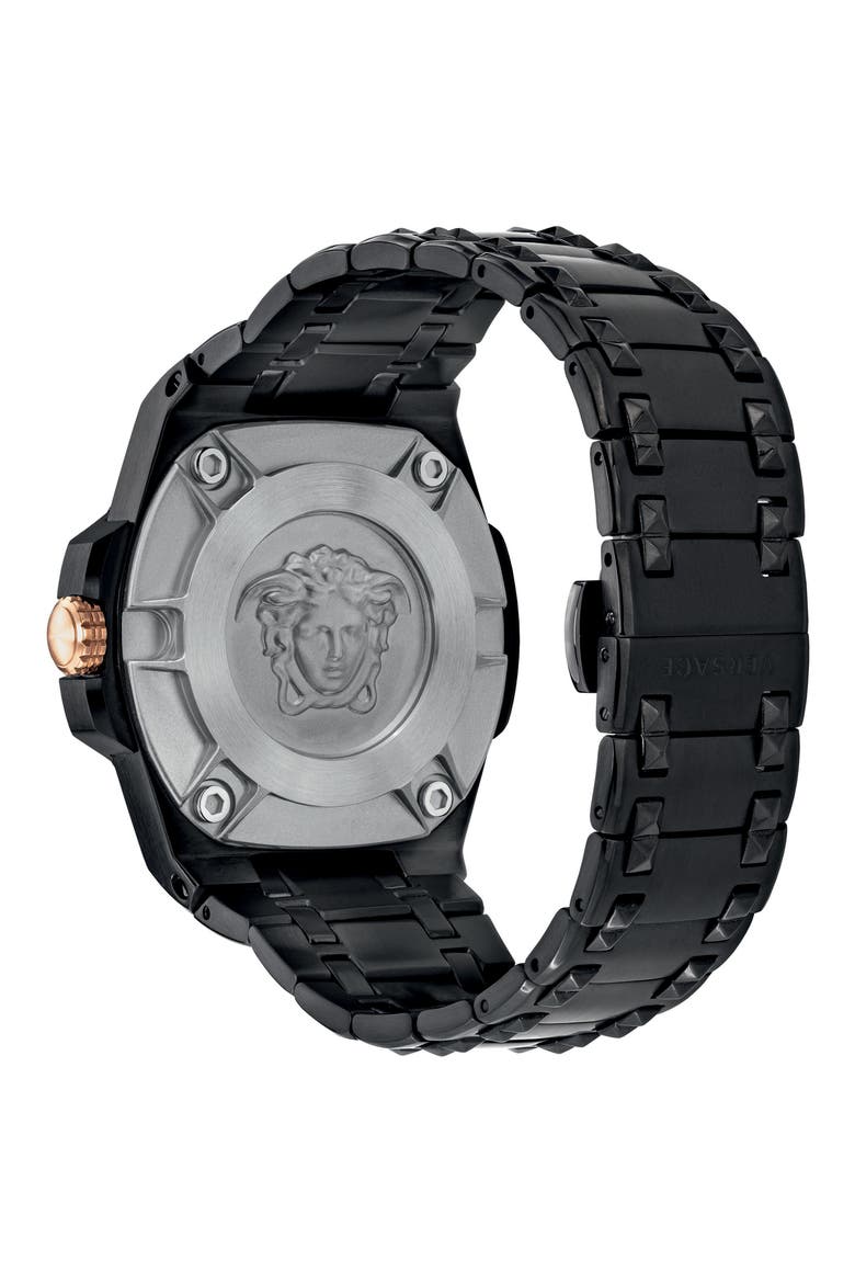 Chain Reaction Bracelet Watch, 45mm, Alternate, color, TWO TONE