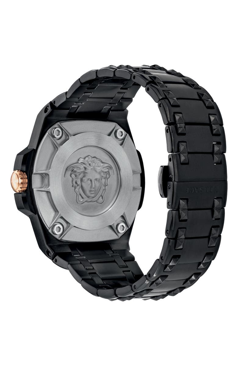 Versace Chain Reaction Bracelet Watch, 45mm, Alternate, color,