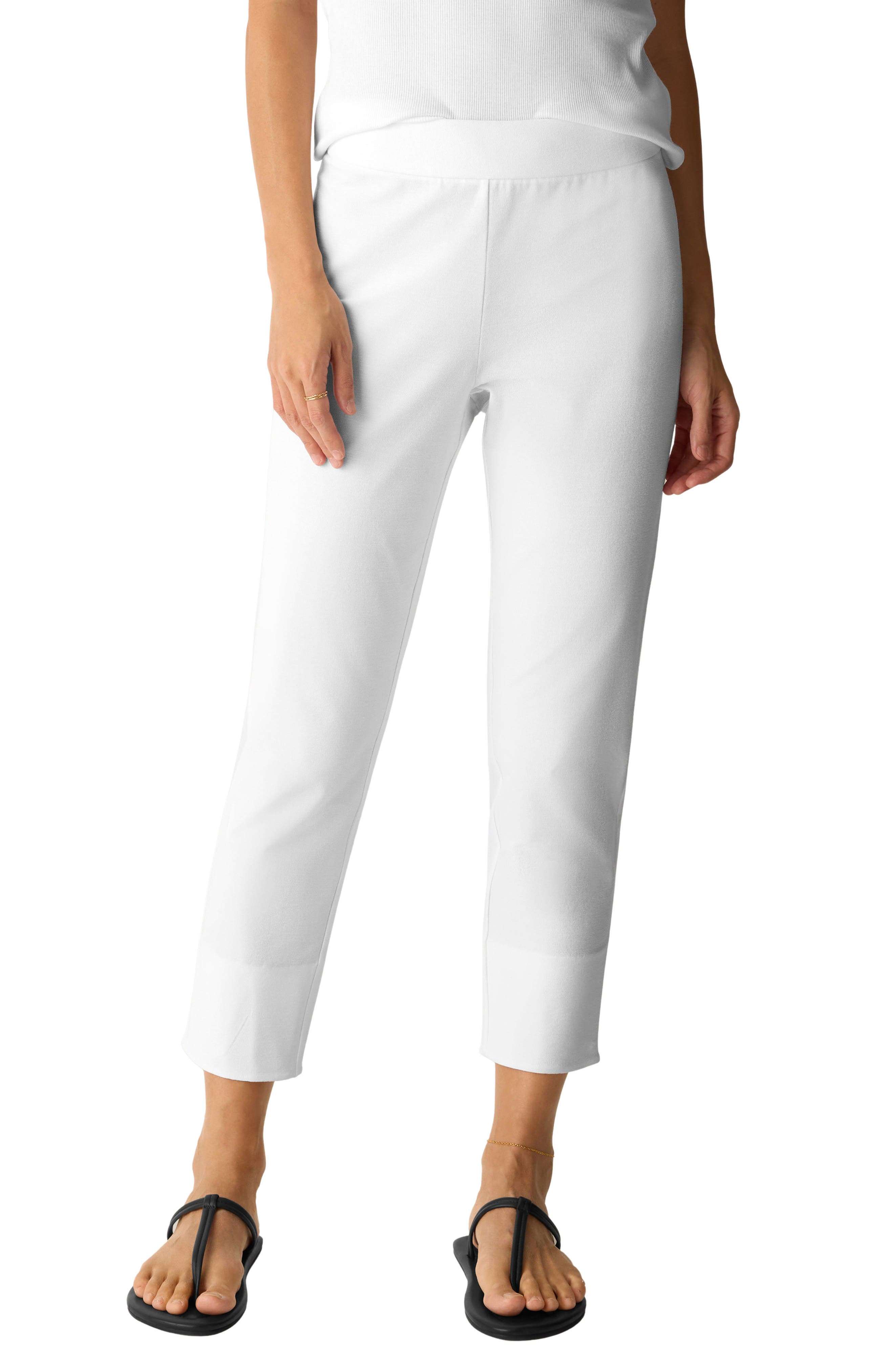 Slit Back Slim Crop Pants - image 3