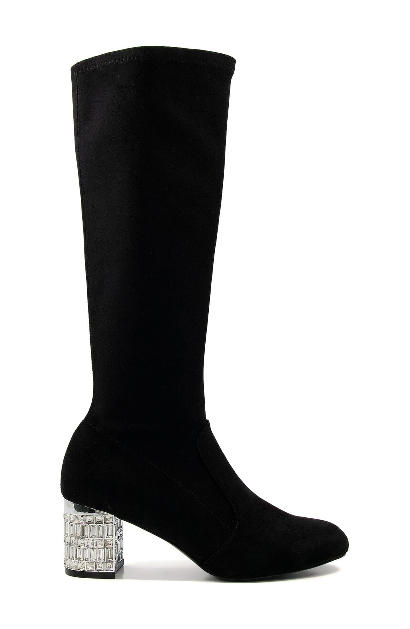 Dune London Starlets Knee High Boot, Alternate, color, Oxford
