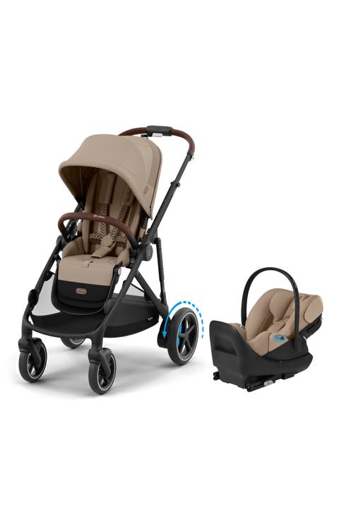 e-Gazelle S Stroller & Cloud G Pro Car Seat Travel System