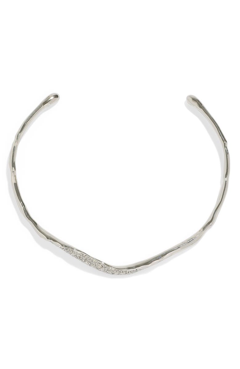 Alexis Bittar Solanales Skinny Crystal Pavé Collar Necklace, Alternate, color, Crystals