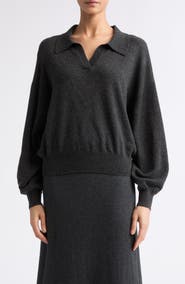 Lisa Yang Katriel Cashmere Polo Sweater