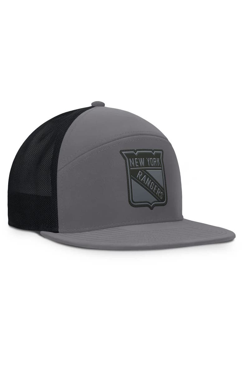 Men's Fanatics Charcoal New York Rangers Fairweather Adjustable Hat, Alternate, color, Charcoal