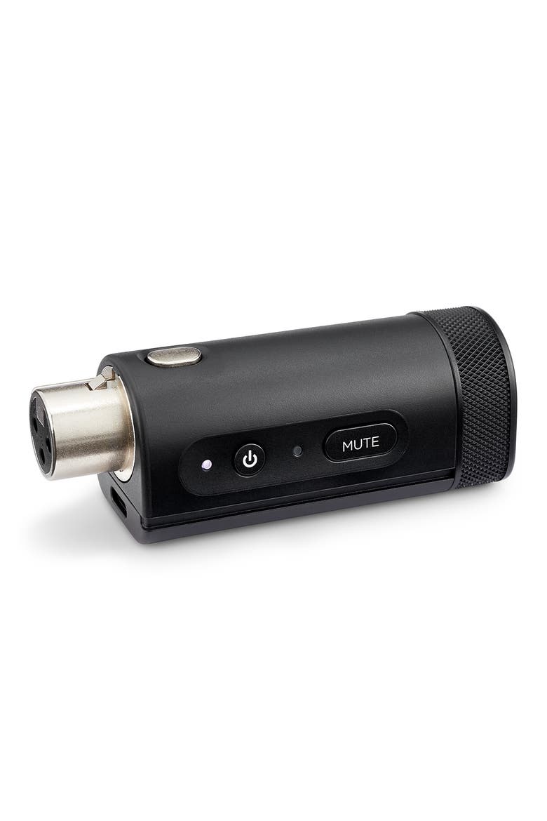 XLR Wireless Mic/Line Transmitter for S1 Pro+ Wireless PA System, Main, color, Black