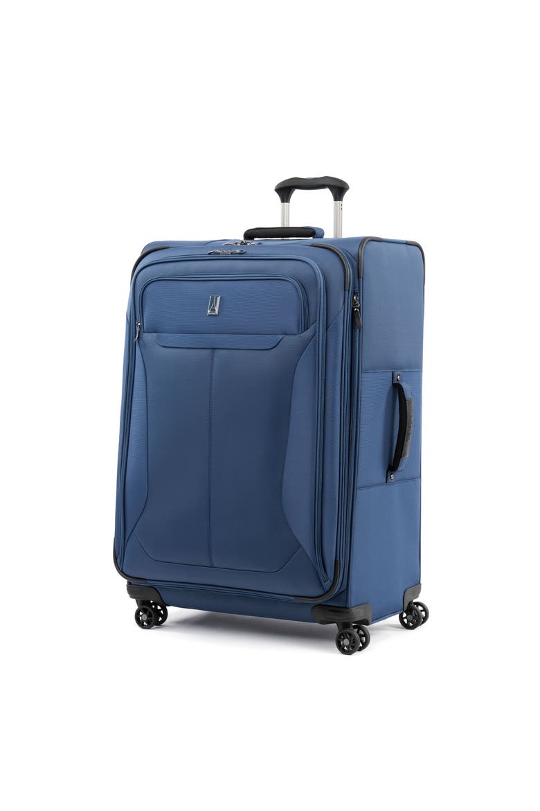 Tourlite Softside Expandable 3 Piece (21"/25"/29") Spinner Luggage Set, Alternate, color, Blue