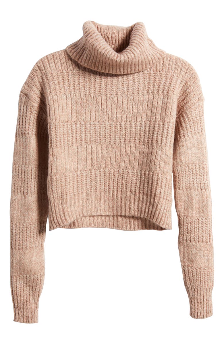 BDG Urban Outfitters Roll Neck Rib Crop Sweater | Nordstromrack