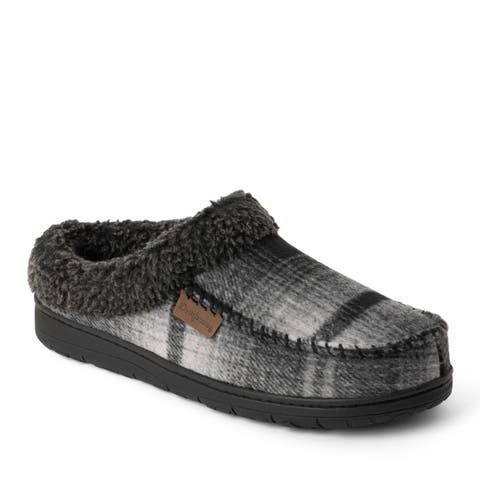 Microsuede Clog Slippers