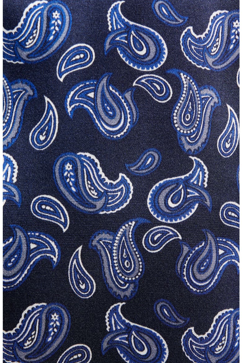 Sapphire Silk Boxers, Alternate, color, NAVY PAISLEY