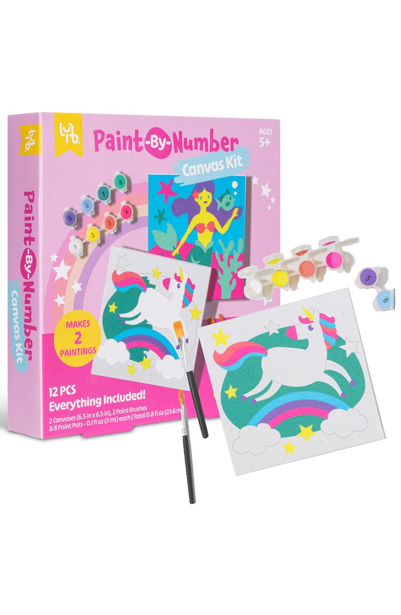 Little Yellow Bicycle Unicorn
Mermaid Paintbynumber Canvas Kit 5+, Alternate, color, Multicolored