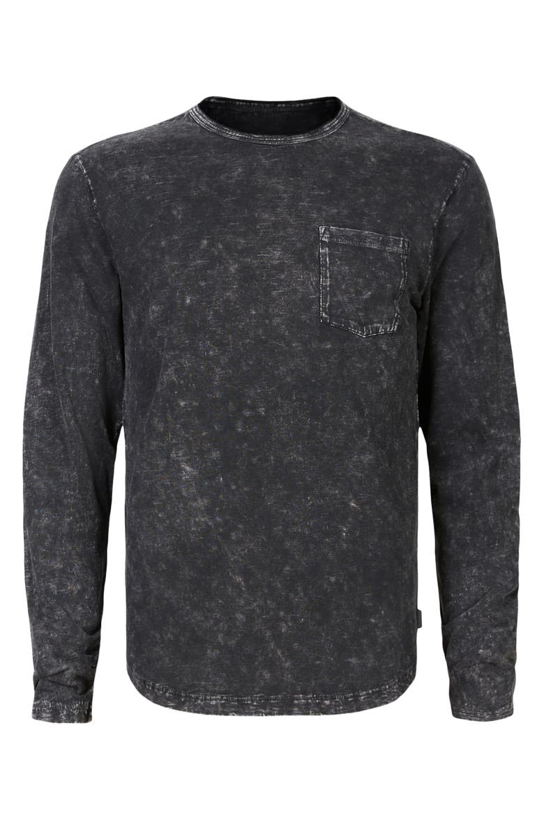 John Varvatos Craig Organic Slub Cotton Long Sleeve T-Shirt, Alternate, color,