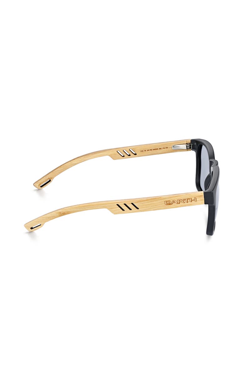 EARTH WOOD Haven Polarized Sunglasses, Alternate, color, Bamboo/Grey
