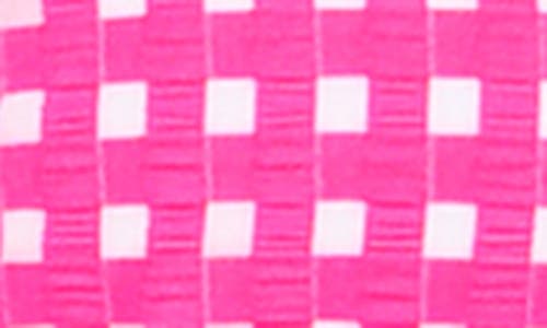 Citrus Picnic Ruffle Triangle Bikini Top In Multi