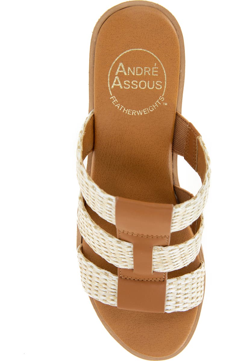 André Assous Bentley Wedge Sandal, Alternate, color,