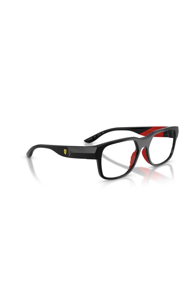 55mm Irregular optical glasses, Alternate, color, Black/ Red