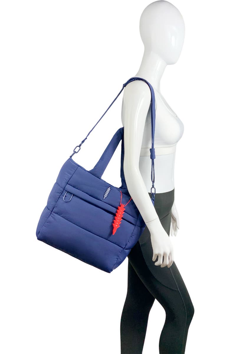 Thacker Quinn Medium Nylon Tote Bag, Alternate, color, Night Blue