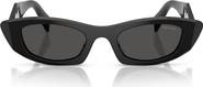 Prada 52mm Oval Sunglasses
