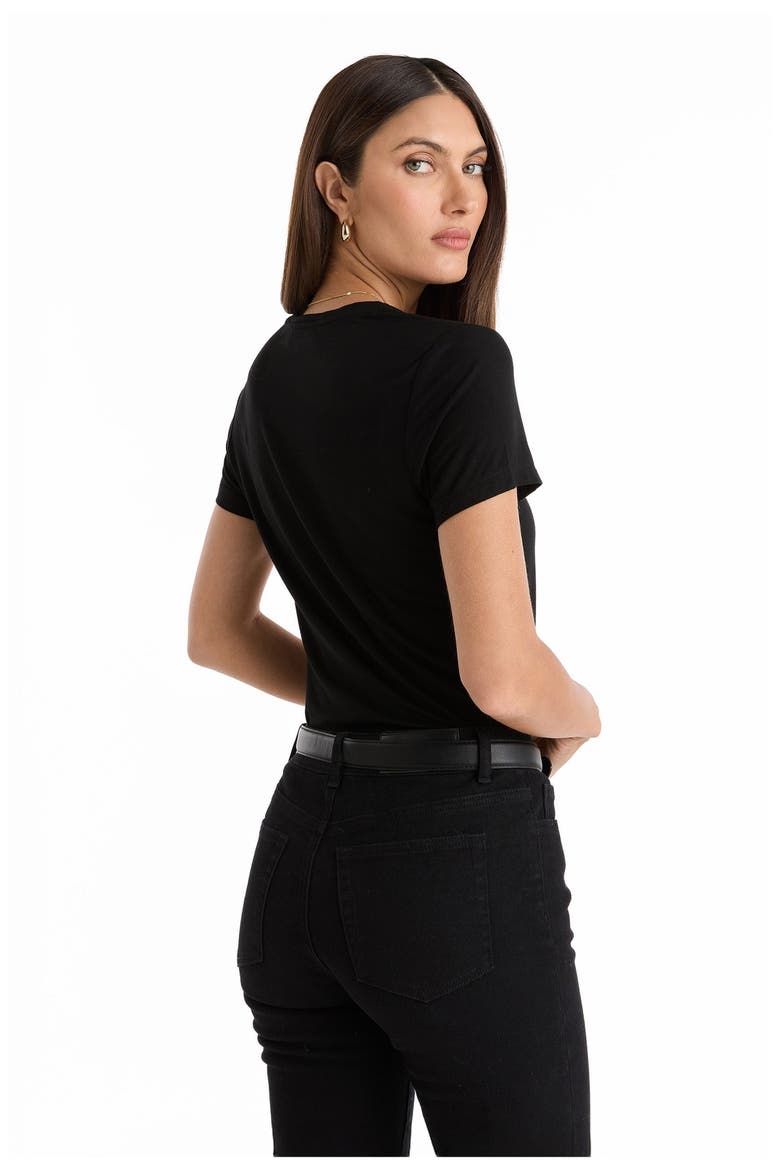 Amaya Ultra-Soft T-Shirt, Alternate, color, Black